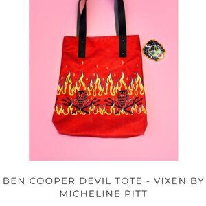 ISO BEN COOPER DEVIL TOTE: DO NOT BUY